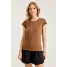 Home Store Bisiklet Yaka Basic Tshirt