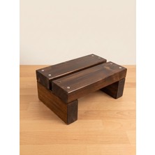 Nest Woodtr Doğal Ahşap Tek Katlı Basamak Tabure Yükseltici 30X25X15CM 1ADET