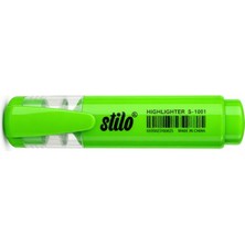 Stilo Fosforlu Kalem Yeşil - 3 Adet