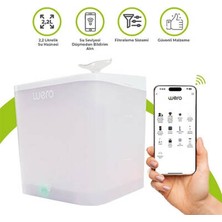 Hobibahçem Akıllı Kedi Köpek Su Şelalesi Su Pınarı Su Sebili Otomatik Su Temizleme Wifi Uv 2,2 Lt Beyaz