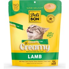 Mestore Delibon Krema Kedi Ödül Maması 15G 32 Adet Kuzu Etli - CREAMY32X15LAMB