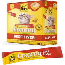 Mestore Delibon Krema Kedi Ödül Maması 15G 1 Adet Dana Ciğerli - CREAMY15LIVER