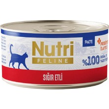 Mestore Nutri Feline Sığır Etli Tahılsız Kedi Konservesi 70 gr - K-015