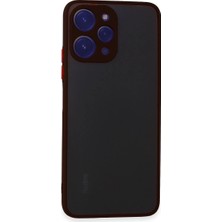 Mestore Xiaomi Redmi 12 Kılıf Montreal Silikon Kapak - Siyah