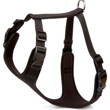 Mestore Doggie Havalı Ped Dokuma Köpek Göğüs Tasması 70/95 cm Siyah - ADGT10-XXL-SYH