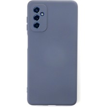 Enco Store Samsung Galaxy M52 5g Kılıf Nano Içi Kadife Silikon - Gri