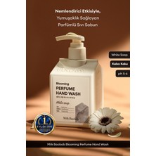 Nemlendirici ve Yumuşatıcı Parfümlü Sıvı Sabun Mılk Baobab Blooming Perfume Hand Wash (White Soap)