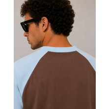 We&Me Oversize Boxy Fit Erkek T-Shirt – Kalın Pamuklu, Green Future Baskılı, Sokak Stili Premium Tişört