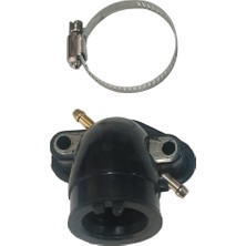 Güçlü Bisiklet Motosiklet Scooter 50 cc 80 cc Manifold Çift Çıkış Karbüratör Manifoldu