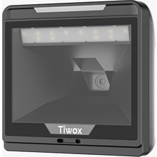 Hobibahçem Tıwox VS-8000 2d Karekod Kablolu USB Masaüstü Barkod Okuyucu