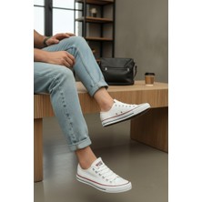 Enoch Unisex Klasik Canvas ve Bez Bağcıklı Keten Rahat Günlük Sneaker Ayakkabı