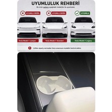 Li Parts Tesla Model Y/3 Bardaklık-Juniper Uyumsuz