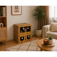 Esplendor Ahşap Kedi Evi ve Karton Tırmalama Alanı, Fonksiyonel Tasarım