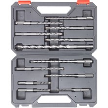 Orijinal Einhell 12 Parça Matkap Uç Seti (Kırıcı-Delici Aksesuarı, Sds-Plus Mandrenli Kırıcı-Deliciler Için Uygun, 12X Metal Gövdeli Beton/duvar Matkap Ucu, Taşıma Kutulu) - 49240281