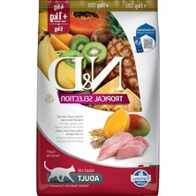 Esplendor Tropikal Meyveli Yetişkin Kedi Maması, Tavuklu, 4+1 kg
