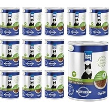 Esplendor Yetişkin Kedi Için Kuzulu ve Jöleli Konserve Mama, 400 gr x 12 Adet