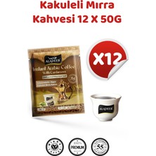 Aladeeb Mırra Kahvesi 12ADET X50G Yoğun Kavrulmuş Sert Içimli Geleneksel Arap Kahvesi