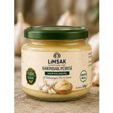 Limsak Katkısız Sarımsak Püresi Net 300 gr – Eli Kokutmayan Hazır Doğal Lezzet