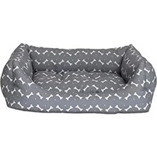 Esplendor 50X60 cm Gri-Beyaz Kedi ve Köpek Yatağı, S Boy