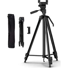 Light Nova Profesyonel Fotoğraf Video Çekimi Tiktok Yayın Tripod Telefon Tutucu 130CM