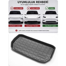 Li Parts Tesla Model Y Legacy Ön Bagaj Havuzu Paspası Frunk