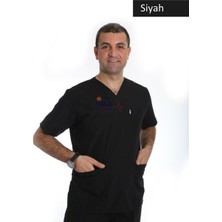 İba Medikal Terikoton Takım (Unisex)- Siyah