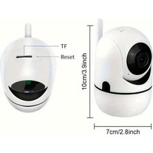 Zero Land Semeglbl Akıllı Telefon Uyumlu Gece Görüşlü Güvenlik Kamerası