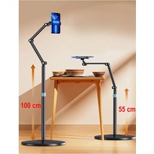 Light Nova 6-11 Inch Metal Ayaklı Flexible Tablet ve Telefon Tutucu Stand 160 cm Metal Tablet Tripod