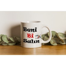 May Kupam Beni Bi Salın Yazı Tasarımlı Kupa Bardak
