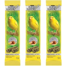 Esplendor Gold Wings Classic Kanarya Krakeri, 120 gr x 3 Adet