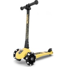 Esplendor LED Tekerlekli Sarı Çocuk Scooter - Eğlenceli Taşıma Aracı