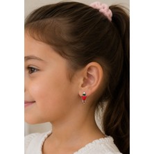 Gmn Collection Yeni Sezon Çocuk Xuping 14K Figürlü Gümüş Halka Küpe