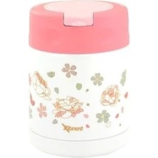 Esplendor 350 ml Kapasiteli Içli Termos, Pembe Çelik Kaşıkla