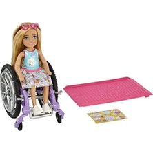 Esplendor Barbie Chelsea Bebek ve Tekerlekli Sandalye Seti