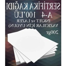 Esplendor A4 Sertifika Kağıdı, 200 Gr, 100 Adet Kalın Fotokopi Kağıdı