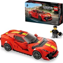 Esplendor LEGO Speed Champions Ferrari 812 Competizione 76914-9 Yaş ve Üzeri Çocuklar Için Koleksiyonluk Araba Modeli Içeren Oyuncak Yapım Seti (261 Parça)