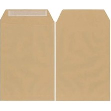 Esplendor Kraft Malzemeden Üretilmiş 50 Adet Torba Zarf, 24X32 cm A4