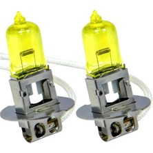 Esplendor Sarışın Ampul Seti, 12V H3 55W Civciv Sarısı Işık