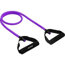 Esplendor Tutacaklı Pilates Direnç Lastiği, 120 cm Uzunluk ve 7X10 mm Kalınlık
