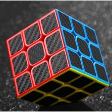 BNG STR Qy 3X3X3 Karbon Zeka Küpü Orjinal Lisanlı Hızlı Neon Zeka Küpü