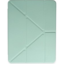 Renas Store Ipad Air 4 10.9 Kılıf Kalemlikli Mars Tablet Kılıfı - Yeşil
