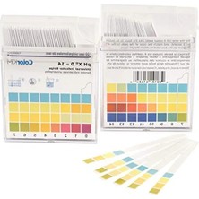 Esplendor 100 Adet Ph Test Kağıdı, Ph 0-14 Ölçüm Için Uygun