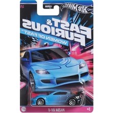 Esplendor 1:64 Ölçekli Siyah ve Mavi Mazda Rx-8 Model Araba