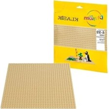 Esplendor 25X25 cm Sert Taban Yapı Blok Platformu, LEGO ile Uyumlu