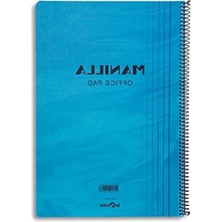 Esplendor Mavi Spiralli Notebook, Yumuşak Kapak, 1. Hamur Kağıt