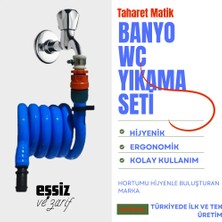 Plasyay Spiral Wc Hortum Matik Seti Yeni