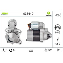 Valeo Depomix Marş Motoru [ Renault Clio Ii 1.4 16V/1.6/1.6 16V 1998-, Laguna I 1.6 16V 1997-2001, Laguna Ii 1.6/1.6 16V 2001-2005, Megane I 1.4 16V/1.6 16V 1999-2003 ]