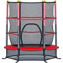Esplendor 140 cm Koruma Fileli Trambolin, Çocuklar Için Güvenli Oyun