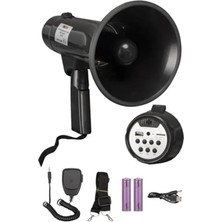 Esplendor Şarjlı Bluetooth Megafon, 120 Watt, Kayıt ve Siren Fonksiyonu