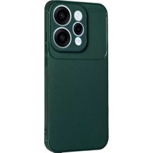 LTG Nova Reno 15 Auto Focus Karbon Kapak - Koyu Yeşil